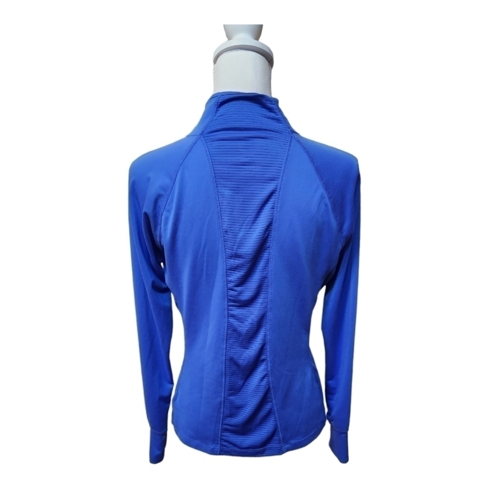 Lot of 2 Tangerine Women's Blue Zip Up Athletic Shirts/Sweatshirts, Medium - Picture 4 of 16